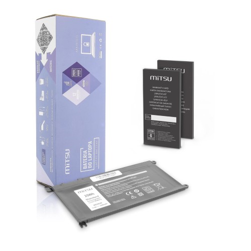 Bateria do laptopa MITSU BC/DE-17 5BM295 (25 Wh; do laptopów Dell) - 753437