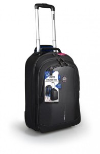 Port Designs CHICAGO EVO 39,6 cm (15.6") Pokrowiec w typie walizki na naóżkach Czarny