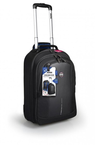 Plecak/Trolley PORT DESIGNS Chicago EVO 170231 (15,6"; kolor czarny) - 1055943