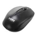 Zestaw torba + mysz PORT DESIGNS Premium Pack 501873 (Top Load; wireless; 1000 DPI; USB-C/USB-A; kolor czarny) - 759201