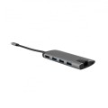 VERBATIM MULTIPORT USB-C 3.1, 3X USB 3.0, HDMI 4K, RJ45, SD/MICRO SD 49142 - 1055534