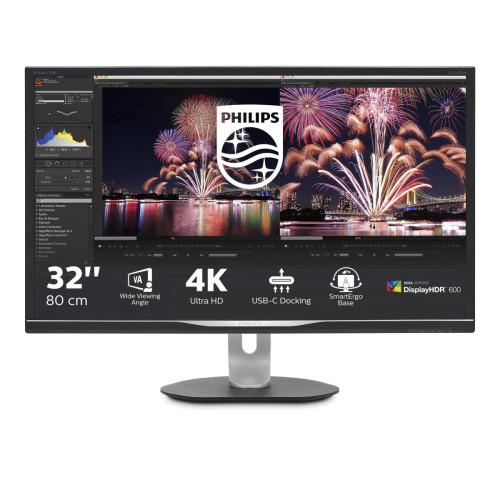 MONITOR PHILIPS LED 31,5" 328P6VUBREB/00 - 1058536
