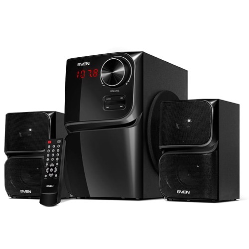 Zestaw głośników komputerowe SVEN MS-305 SV-013615 (2.1; kolor czarny) - 1064791