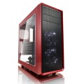 Obudowa FRACTAL DESIGN FOCUS FD-CA-FOCUS-RD-W (ATX, Micro ATX, Mini ITX; kolor czerwony) - 876946