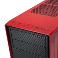 Obudowa FRACTAL DESIGN FOCUS FD-CA-FOCUS-RD-W (ATX, Micro ATX, Mini ITX; kolor czerwony) - 876953