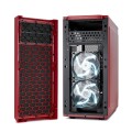 Obudowa FRACTAL DESIGN FOCUS FD-CA-FOCUS-RD-W (ATX, Micro ATX, Mini ITX; kolor czerwony) - 876952