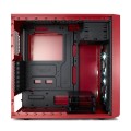 Obudowa FRACTAL DESIGN FOCUS FD-CA-FOCUS-RD-W (ATX, Micro ATX, Mini ITX; kolor czerwony) - 876959