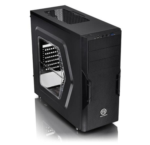 Obudowa Thermaltake Versa H22 Window CA-1B3-00M1WN-00 (ATX, Micro ATX; kolor czarny) - 773297