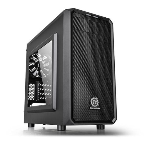 Obudowa Thermaltake Versa H15 Window CA-1D4-00S1WN-00 (Micro ATX, Mini ITX; kolor czarny) - 771342