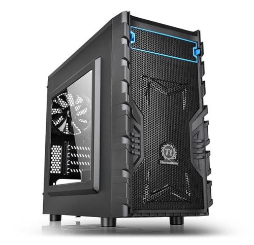 Obudowa Thermaltake Versa H13 Window CA-1D3-00S1WN-00 (Micro ATX, Mini ITX; kolor czarny) - 771526