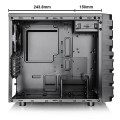 Obudowa Thermaltake Versa H13 Window CA-1D3-00S1WN-00 (Micro ATX, Mini ITX; kolor czarny) - 771532