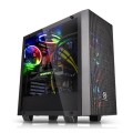 Obudowa Thermaltake Core G21 TG CA-1I4-00M1WN-00 (ATX, Micro ATX, Mini ITX; kolor czarny) - 773277