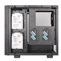 Obudowa Thermaltake Core G21 TG CA-1I4-00M1WN-00 (ATX, Micro ATX, Mini ITX; kolor czarny) - 773289