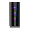 Obudowa Thermaltake View 22 TG CA-1J3-00M1WN-00 (ATX, Micro ATX, Mini ITX; kolor czarny) - 773323