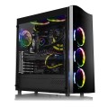Obudowa Thermaltake View 22 TG CA-1J3-00M1WN-00 (ATX, Micro ATX, Mini ITX; kolor czarny) - 773325
