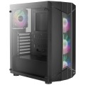 Obudowa Aerocool PGS SENTINEL RGB AEROPGSSENTINEL-G-BK (ATX, Micro ATX, Mini ITX; kolor czarny) - 773885