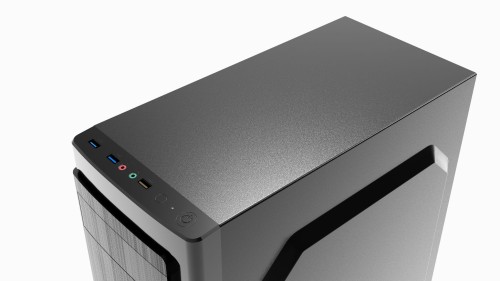OBUDOWA GEMBIRD FORNAX 140  (ATX, Micro ATX; kolor czarny) - 770728
