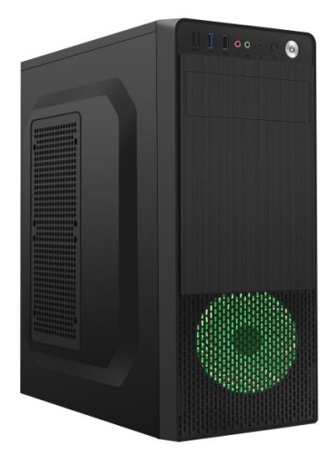 Obudowa GEMBIRD FORNAX CCC-FC-150G (ATX, Micro ATX; kolor czarny) - 770735