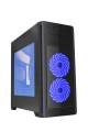Obudowa GEMBIRD FORNAX CCC-FC-1000B (ATX, Micro ATX; kolor czarny) - 770738