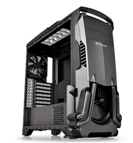 Obudowa Thermaltake Versa N24 Window CA-1G1-00M1WN-00 (ATX, Micro ATX, Mini ITX; kolor czarny) - 925477