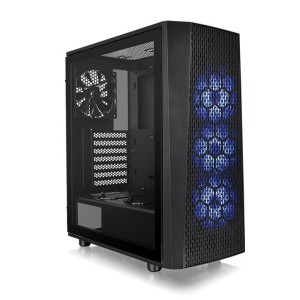 Obudowa Thermaltake Versa J24 RGB CA-1L7-00M1WN-01 (ATX, Micro ATX, Mini ITX; kolor czarny)