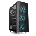 Obudowa Thermaltake Versa J24 RGB CA-1L7-00M1WN-01 (ATX, Micro ATX, Mini ITX; kolor czarny) - 1127325