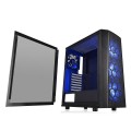 Obudowa Thermaltake Versa J24 RGB CA-1L7-00M1WN-01 (ATX, Micro ATX, Mini ITX; kolor czarny) - 1127306