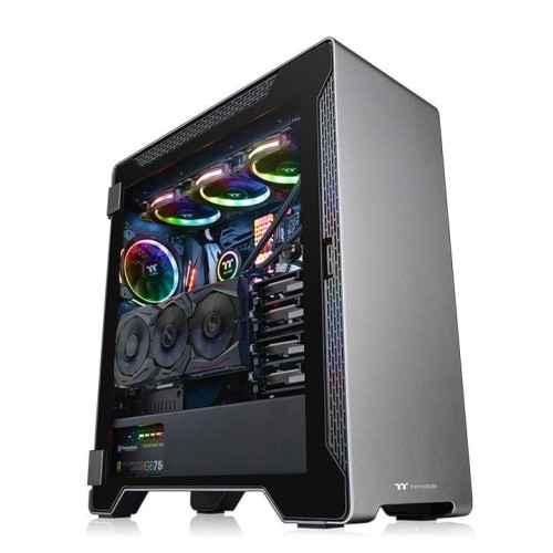 Obudowa Thermaltake TT Premium A500 CA-1L3-00M9WN-00 (ATX, Micro ATX, Mini ATX; kolor szary) - 1127422