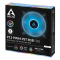 Wentylator ARCTIC P12 PWM PST RGB 0dB (Black) - 1140754