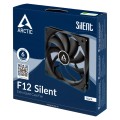 Wentylator ARCTIC F12 Silent (Black) - 1062633
