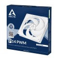 Wentylator ARCTIC P14 PWM (White/White) - 1319882