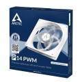 Wentylator ARCTIC P14 PWM (White/Transparent) - 1319887