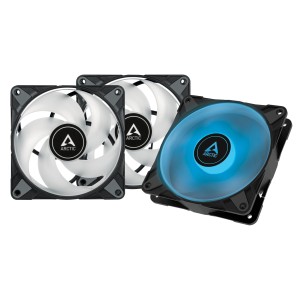 Wentylator ARCTIC P12 PWM PST RGB 0dB (Black) 3pcs Value Pack