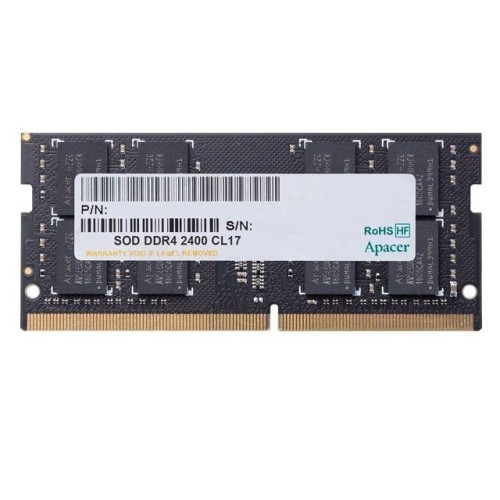 Pamięć SODIMM DDR4 Apacer 4GB (1x4GB) 2400MHz CL17 1,2V - 978547