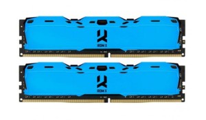 Pamięć DDR4 GOODRAM IRDM X 16GB (2x8GB) 3200MHz CL16 1,35V 1024x8 Blue