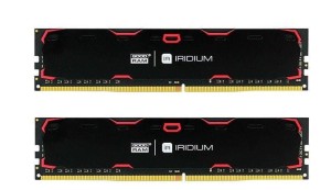 Pamięć DDR4 GOODRAM IRIDIUM 8GB (2x4GB) 2400MHz CL15-15-15 IRDM 512x8 Black
