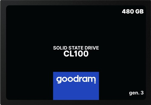 SSD GOODRAM CL100 Gen. 3 480GB SATA III 2,5 RETAIL - 726218