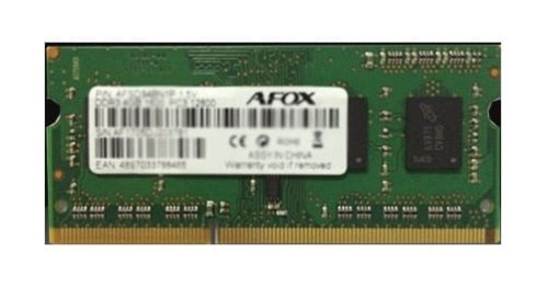 AFOX SO-DIMM DDR3 4GB 1600MHZ AFSD34BN1P - 1064437