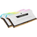 Corsair Vengeance RGB 16GB(2x8GB) 3600MHz White - 927256