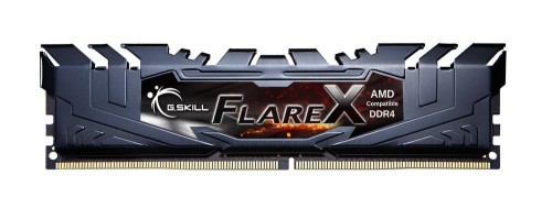 Zestaw pamięci G.SKILL FlareX F4-3200C16D-16GFX (DDR4 DIMM; 2 x 8 GB; 3200 MHz; CL16) - 777460