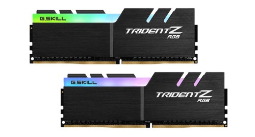 Zestaw pamięci G.SKILL TridentZ RGB F4-3600C16D-32GTZRC (DDR4 DIMM; 2 x 16 GB; 3600 MHz; CL16) - 777643