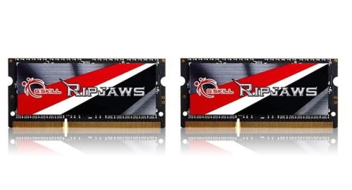 Zestaw pamięci G.SKILL Ripjaws F3-1600C9D-8GRSL (DDR3 SO-DIMM; 2 x 4 GB; 1600 MHz; CL9) - 781125