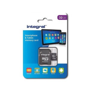 Integral microSDHC/XC Class 10 UHS-I U1 32GB