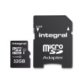 Integral microSDHC/XC Class 10 UHS-I U1 32GB - 1250113