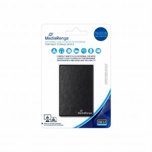 Dysk SSD zewnętrzny MediaRange MR993 960GB USB-C 3.0 (400/300)