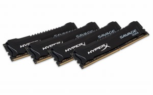Pamięć Kingston HyperX SAVAGE HX428C14SBK4/16 (DDR4 DIMM; 4 x 4 GB; 2800 MHz)