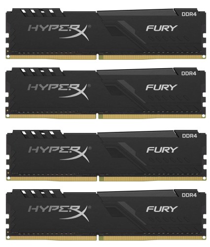 KINGSTON HyperX FURY DDR4 4x16GB 3200MHz Black - 778483