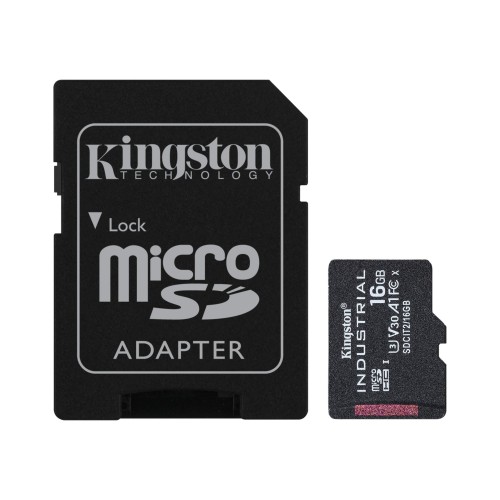 KINGSTON microSDHC 16GB Industrial C10 A1 pSLC Card - 1064347