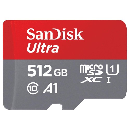 Karta pamięci MicroSDHC SanDisk ULTRA ANDROID 512GB 120MB/s UHS-I Class 10 + adapter - 1268645