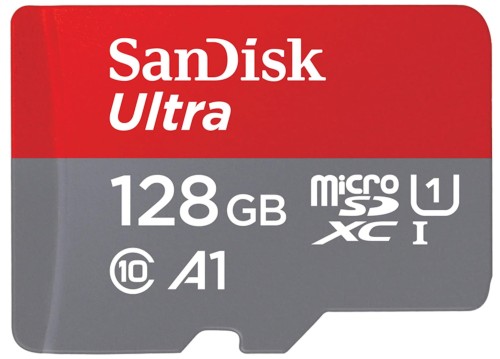 Karta pamięci MicroSDXC SanDisk ULTRA 128GB 120MB/s UHS-I Class 10 + adapter - 1231731